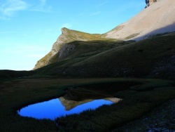 Photo paysage et monuments, Lus-la-Croix-Haute - Lac du Lauzon... le seul du massif calcaire du Dévoluy