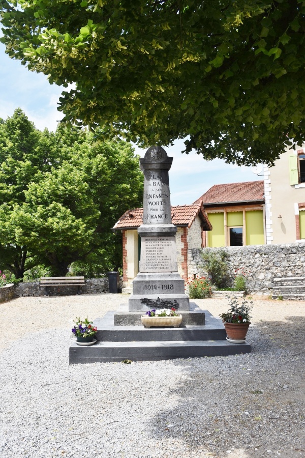 Photo Plan-de-Baix - le monument aux morts