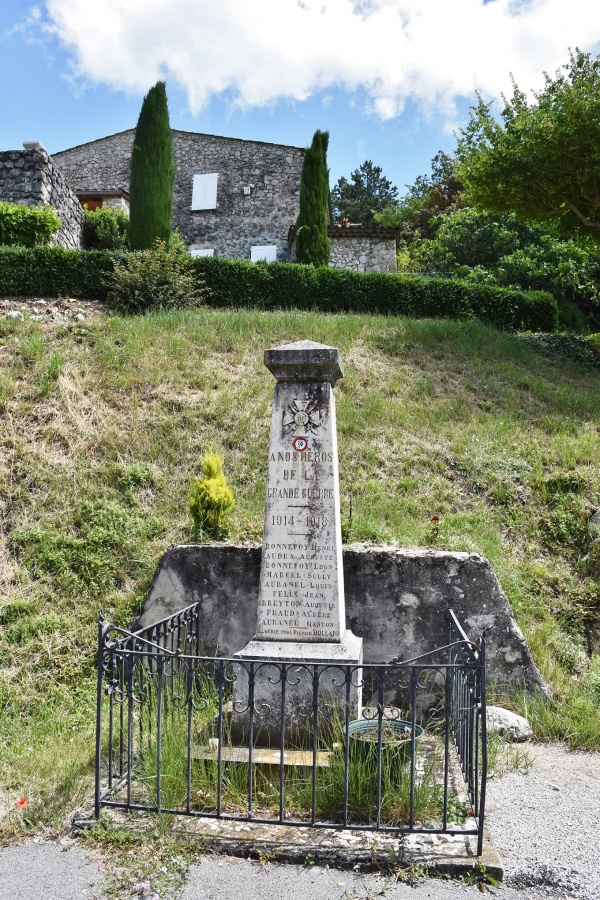 Photo Ponet-et-Saint-Auban - le Monument Aux Morts