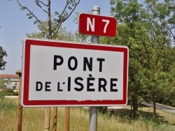 Photo paysage et monuments, Pont-de-l'Isère - Pont de l'isère (26600)