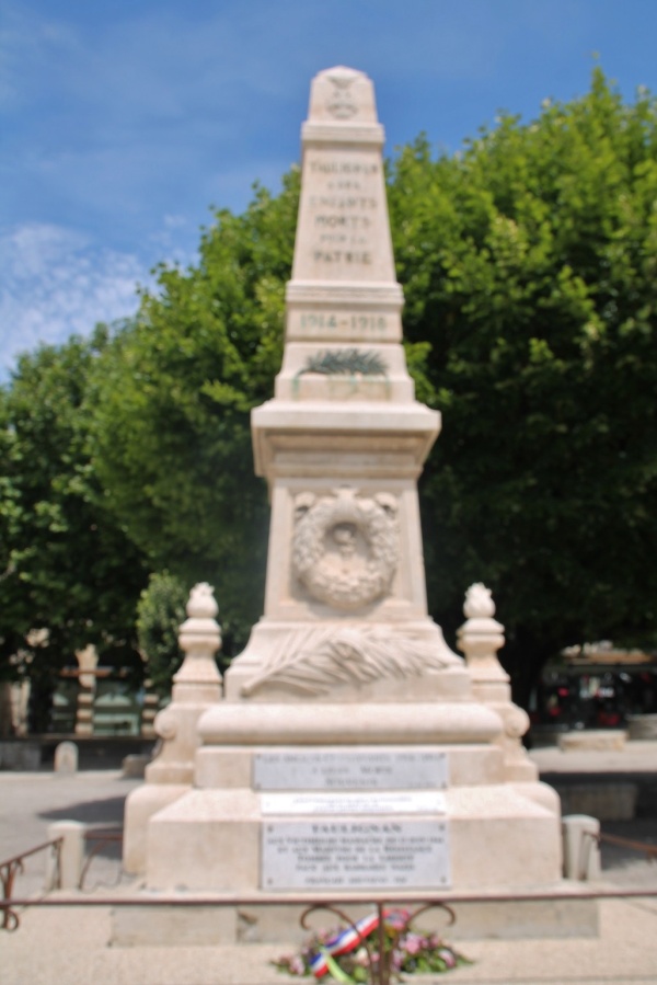 Photo Taulignan - le monument aux morts