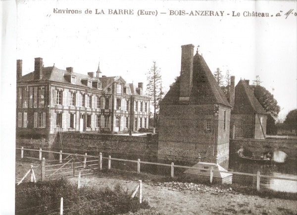 Photo Bois-Anzeray - le Chateau de BOIS ANZERAY à la belle époque