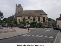 Photo paysage et monuments, Ivry-la-Bataille - Eglise Saint-Martin d'Ivry-la-Bataille (27)