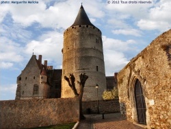 Photo paysage et monuments, Châteaudun - L'église Saint-Lubin et château de Chateaudun