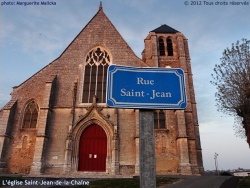 Photo paysage et monuments, Châteaudun - L'église de Saint-Jean-de-la-Chaîne