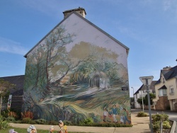 Photo paysage et monuments, Gourlizon - le village