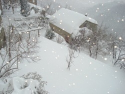 Photo paysage et monuments, Casalta - neige a casalta fevrier 2012