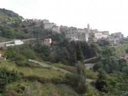 Photo paysage et monuments, Cervione - Cervione vu de l'extrémité sud de la Traversa