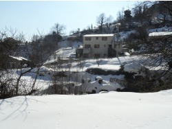 Photo paysage et monuments, Cervione - Cervione toujours sous la neige au 13 fevrier 2012