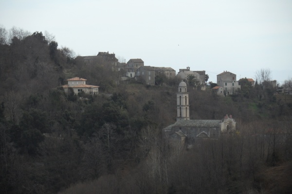 Photo Poggio-Mezzana - Poggio Mezzana - vu du D330 (en direction de Talasani)