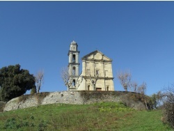Photo paysage et monuments, Sant'Andréa-di-Cotone - L'église paroissiale Saint-André de cimetière du hameau U Cotone