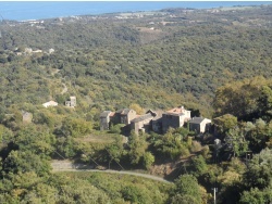 Photo paysage et monuments, San-Giuliano - Le hameau Favalellu vu du Cottone