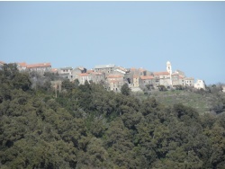 Photo paysage et monuments, Santa-Maria-Poggio - Vu du chemin communal de Cervione qui mène à Chapelle Santa Cristina