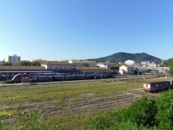 Photo paysage et monuments, Alès - Gare SNCF d'Alès (Gard)