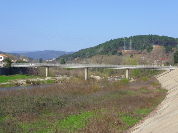 Photo Alès - Passerelle de Brouzen