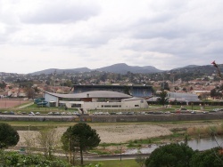 Photo paysage et monuments, Alès - Complexe nautique et stade de la Prairie