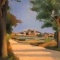 Photo Les Angles - peinture du village les angles par André Derain musée de l'Orangerie