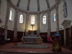 Photo paysage et monuments, Barjac - église Saint Laurent