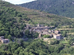 Photo paysage et monuments, Bonnevaux - le village de Bonnevaux (Gard)