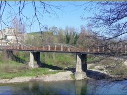 Photo paysage et monuments, Cendras - Passerelle sur le Gardon