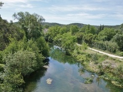 Photo paysage et monuments, Collias - la rivière