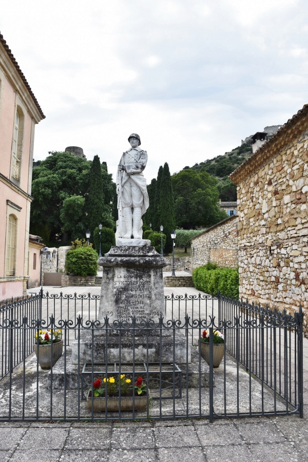 Photo Saint-Victor-la-Coste - le monument aux morts