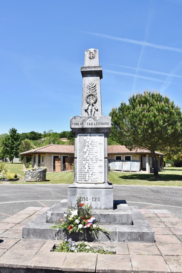 Photo Ponlat-Taillebourg - le Monument Aux Morts