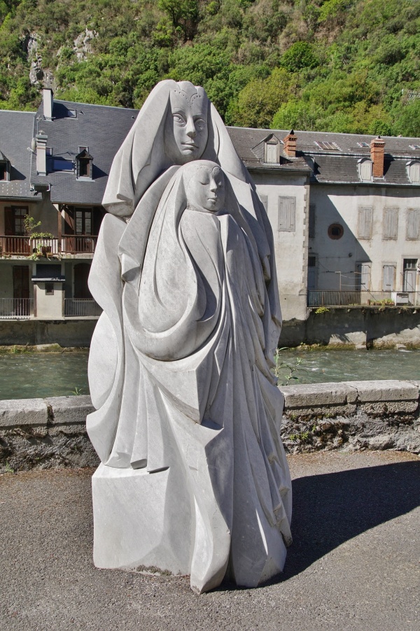 Photo Saint-Béat - la Statue