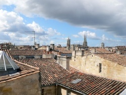 Photo paysage et monuments, Bordeaux - Vue des toits du quartier Saint-Pierre