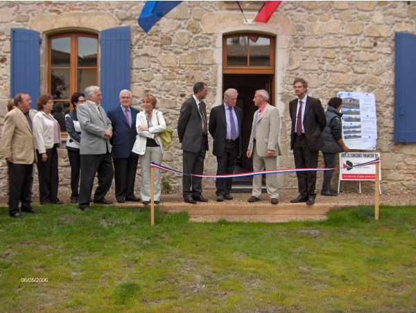 Photo Cazalis - l'inauguration de la nouvelle Mairie de Cazalis 33113