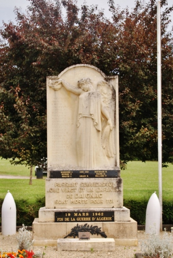 Photo Daignac - Monument-aux-Morts