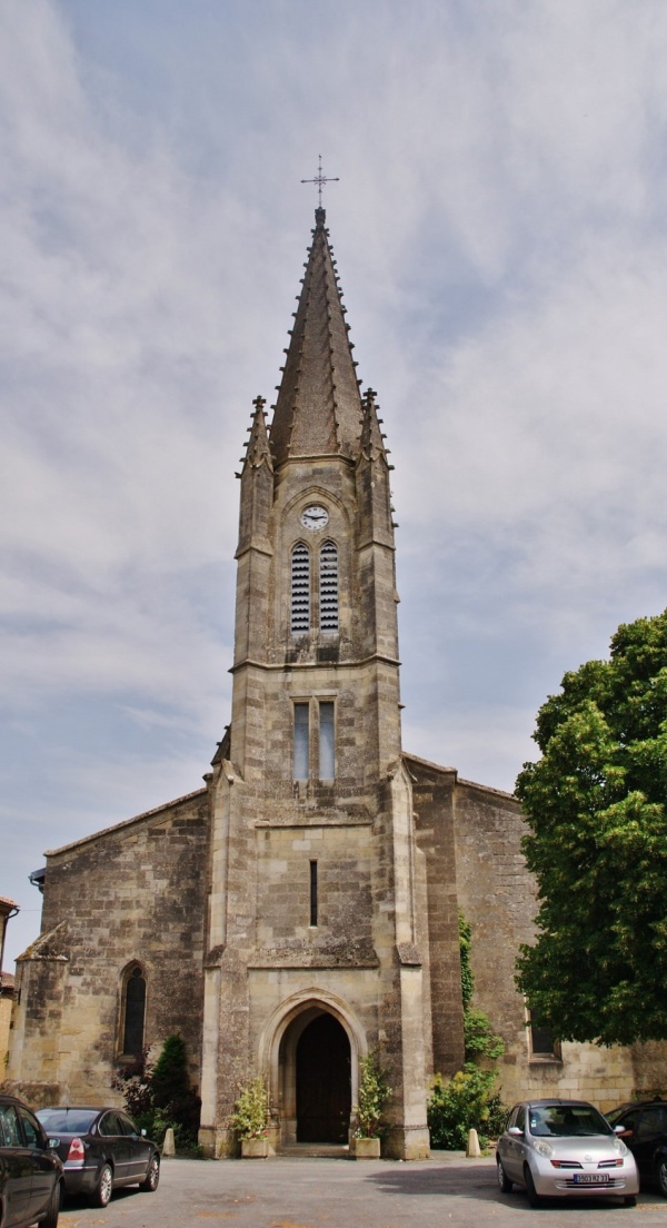 Photo Lussac - L'église