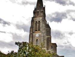 Photo paysage et monuments, Saint-Médard-de-Guizières - L'église