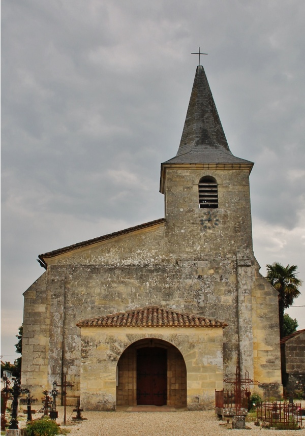 Photo Saint-Pey-d'Armens - L'église