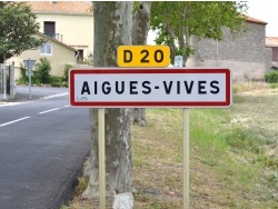 Photo paysage et monuments, Aigues-Vives - aiges vive (34210)