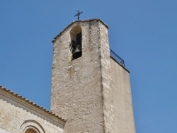 Photo paysage et monuments, Assas - église Saint Martial le clocher