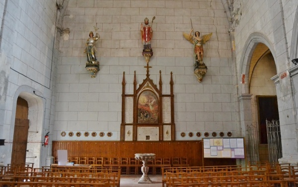 Photo Azillanet - église Saint Laurent