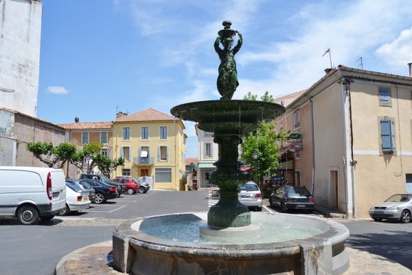 Photo Cazouls-lès-Béziers - la fontaine