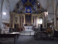 Photo paysage et monuments, Montagnac - retable de la chapelle des augustins