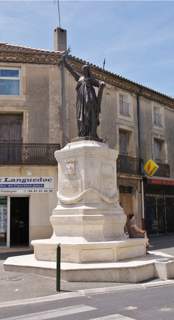 Photo Puisserguier - le monument