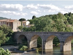 Photo paysage et monuments, Roquebrun - Pont sur L'Orb