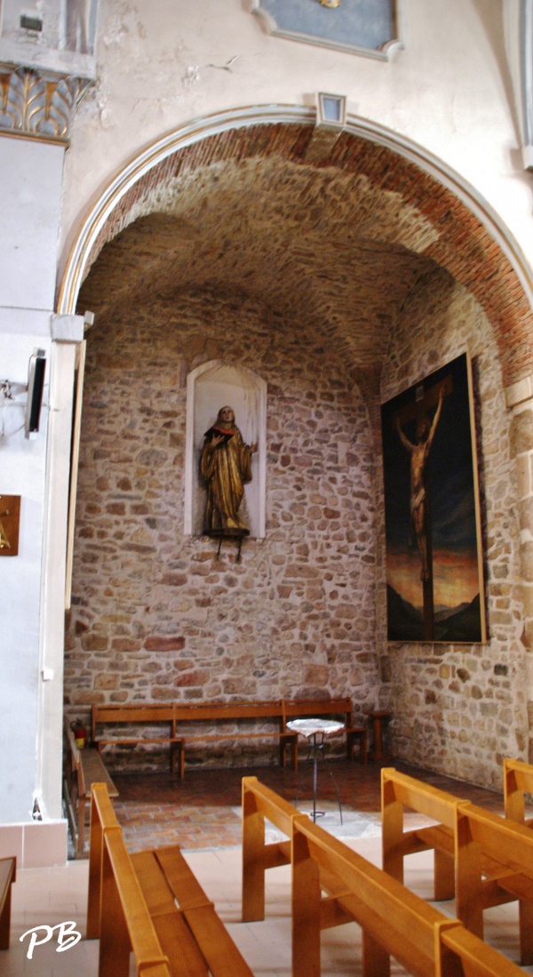 Photo Saint-Chinian - &église Notre-Dame de la Barthe 16 Em Siècle