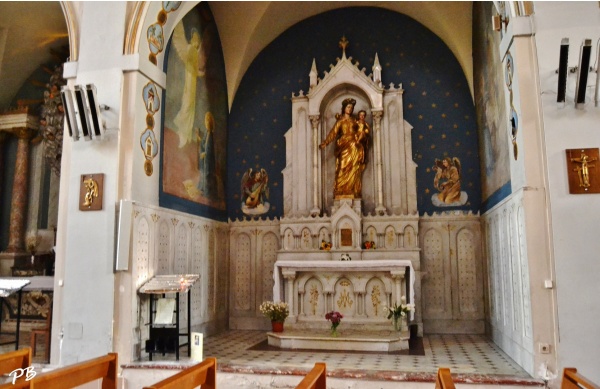 Photo Saint-Chinian - &église Notre-Dame de la Barthe 16 Em Siècle