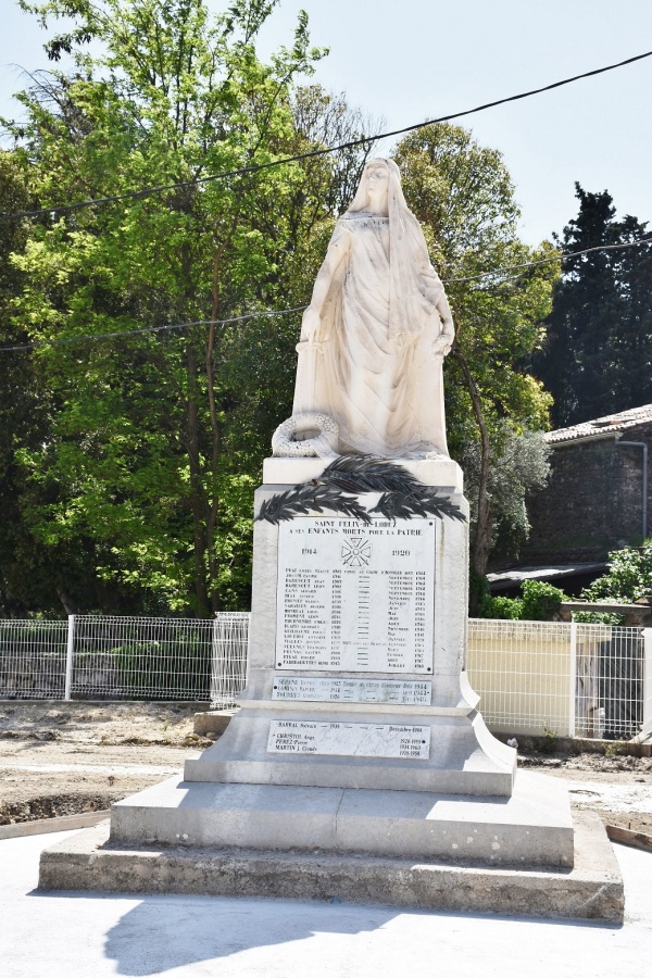 Photo Saint-Félix-de-Lodez - le Monument Aux Morts