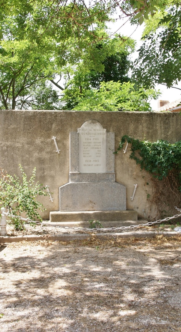 Photo Saint-Jean-de-Minervois - le monument aux morts