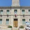 La mairie de Saussines, sur la place du village