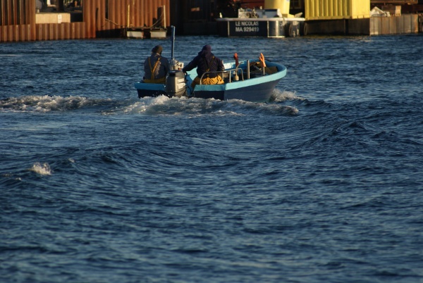 Photo Sète - bateaux à la Pointe Courte