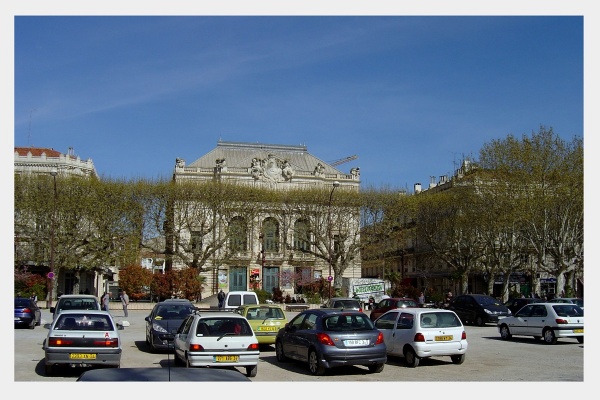 Photo Sète - Place Stalingrad; le Théâtre.