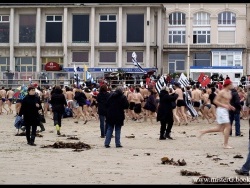 Plage de L'écluse DINARD le 31 Décembre 2011.