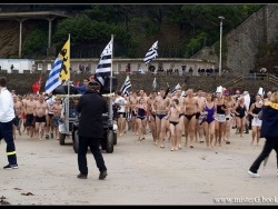 Plage de L'écluse DINARD le 31 Décembre 2011